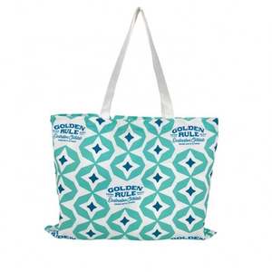 Grands sacs de sport en toile Sacs de week-end Sac fourre-tout en toile imprimé personnalisé - Product Image 1