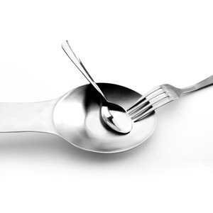 Portacucchiaio in acciaio inox per uso in cucina - Product Image 2