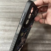 Étui de téléphone PC avec paillettes papillon pour Samsung A57 A37 A27 A18 A08, coque de téléphone TPU brillante pour TECNO Pop9 Spark50 Pova7 Spark30c