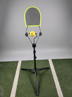 Machine à balles de pickleball portable, durable, facilement pliable, sans électronique, aides d'entraînement au lancer, lanceur intelligent