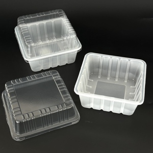 Tùy Chỉnh Dùng Một Lần Trái Cây Bao Bì Hộp Nhựa Thực Phẩm Cấp Chất Liệu Với Nắp Đậy Cho Gà Bánh Sandwich Và Thực Phẩm Lưu Trữ - Product Image 5