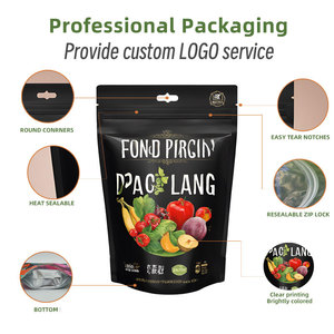 Tùy chỉnh in thực phẩm đứng lên túi có thể khóa lại Ziplock doypack bao bì nhựa mùi bằng chứng kẹo hạt trái cây 3.5g Túi Mylar - Product Image 2