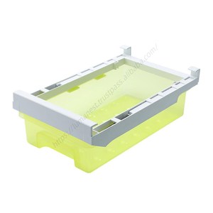 Organizador de Refrigerador C465 al por Mayor, Caja de Almacenamiento de Alimentos de Plástico Ajustable, Cajón Retráctil, Ahorrador de Espacio, Deslizable para Refrigerador - Product Image 3