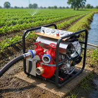 Équipement de lutte contre les incendies de qualité supérieure, pompe à eau portable pour la lutte contre les incendies avec moteur à essence Lifan 15HP
