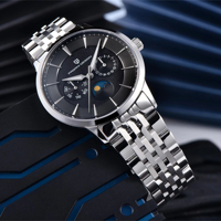 2025 Pagani Design nouveau 40MM hommes Moonphase affaires montre à Quartz 100m étanche saphir verre hommes montre à Quartz
