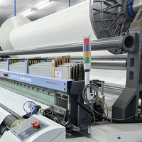 Tisserie à jet d'air automatique haute vitesse ZYTT-A9200 avec mouvement de came, machine à tisser textile 230 cm / 360 cm