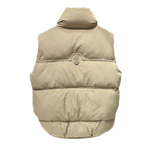 Chaleco Nuevo de Otoño e Invierno 2024, Chaleco de Algodón con Cuello Alto para Mujer, Prenda Exterior de Algodón Holgada y Moderna - Product Image 3