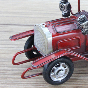 Classico stile europeo modello di auto d'epoca in ferro artigianale per la decorazione del Desktop per la casa e la vetrina - Product Image 6