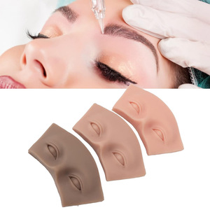 Piel de Práctica de Silicona 5D para Tatuaje de Cejas, Almohadilla de Entrenamiento PMU para Microblading y Práctica de Maquillaje de Pestañas - Product Image 6