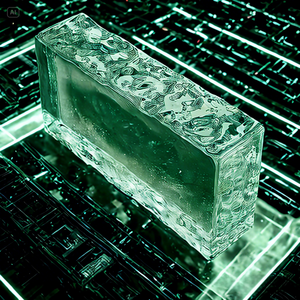 19 Bloque de vidrio hueco estándar 8cm Ladrillo de vidrio decorativo para paredes de partición de baño y escalera - Product Image 1