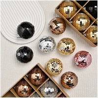 Vente en gros 6cm 8cm 60cm Décorations d'effet de scène de mariage Ballons miroir de fête Boule à bulles Disco