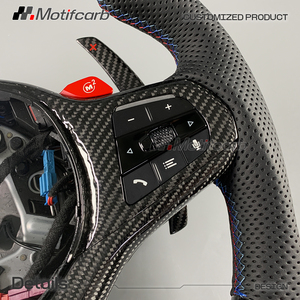 Volante de Fibra de Carbono Personalizado con Palanca de Cambios para BMW G20 G21 G22 G30 G31 X3 X4 X5 G01 G02 G05 G80 G29 M2 M3 M4 2017-2026 - Product Image 4