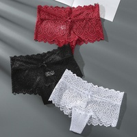 Offre Spéciale S-xl grande taille culottes femmes Sexy sous-vêtements en dentelle Sexy taille haute slips culottes pure intimes femmes Lingerie Tanga