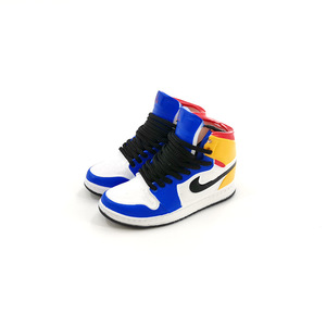 Molde 3D para zapatos Aj, zapatos de la serie Aj1 en colores aleatorios, llavero, colgantes decorativos, figura de caja sorpresa - Product Image 4