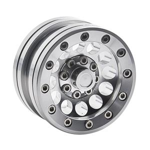 Nouveaux moyeux de <span class=keywords><strong>jante</strong></span> de roue en métal 1.9 Beadlock pour 1/10 SCX10 TAMIYA CC01 <span class=keywords><strong>AX</strong></span>-10 D90 D110 RC pièces de mise à niveau sur chenilles accessoires - Product Image 6