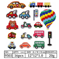 Stock prêt et patch en feutre personnalisé patch de broderie en feutre avec logo