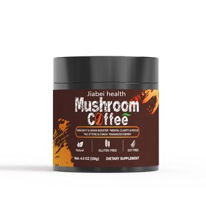 OEM Organic Lions Mane Mushroom Coffee Powder Private Label Supplement Mushroom Coffee Instant Coffee - Product Image 1