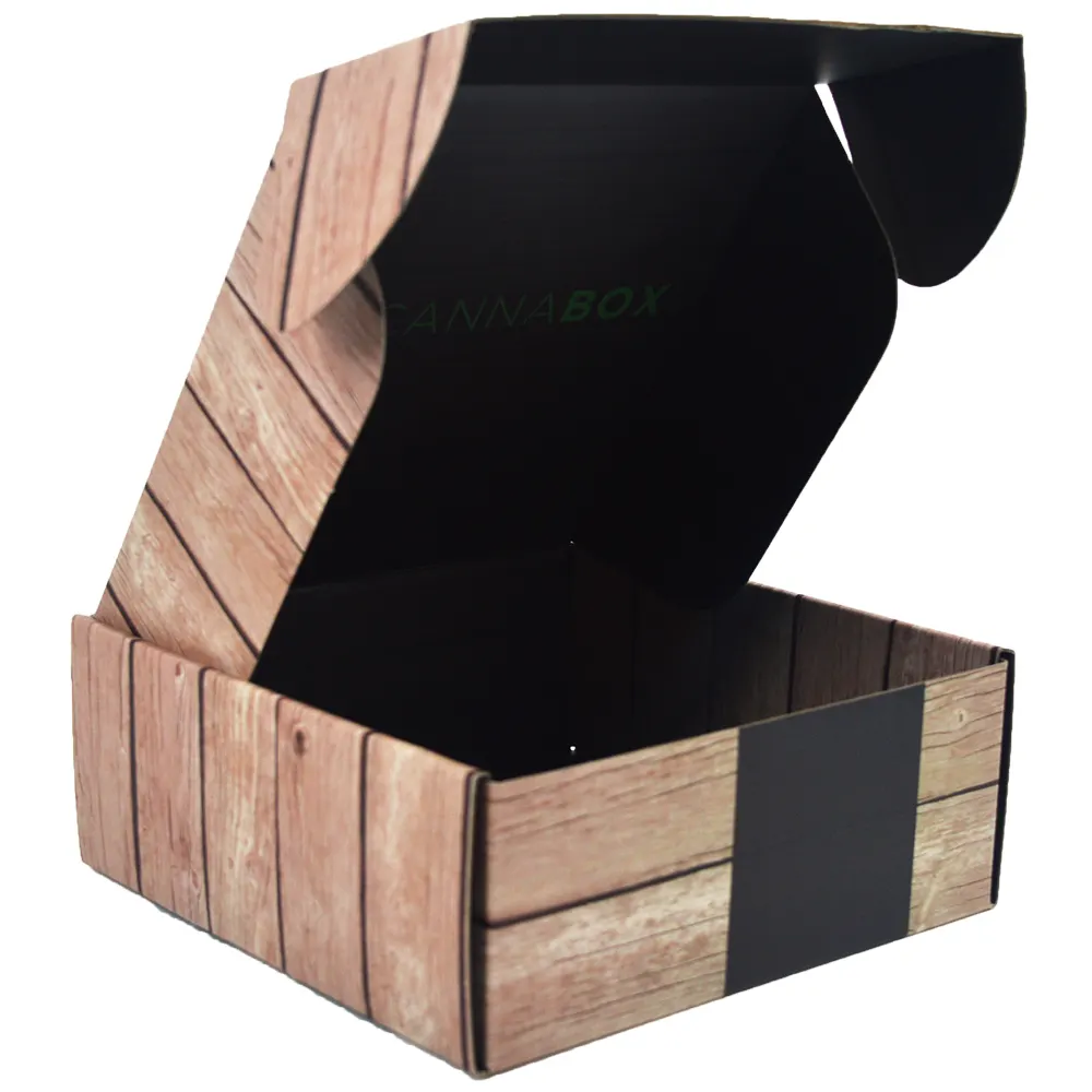 Scatole regalo esagonali in cartone di materiale personalizzato all'ingrosso con vassoio di carta inserire una scatola di caramelle