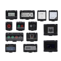 Boîtier en plastique étanche à la poussière XJELE IP67 à bas prix, petit boîtier de distribution extérieur pour interrupteur basse tension, protection de sécurité