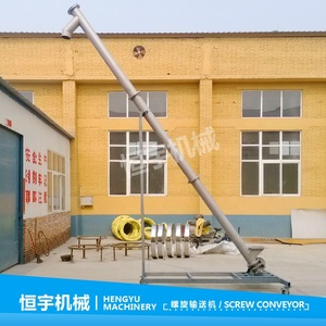 Lime Green Thực Phẩm Cấp Dầu Khí Than Cốc Vertical Horizontal Thép Không Rỉ Ống Linh Hoạt Băng Tải Trục Vít - Product Image 5