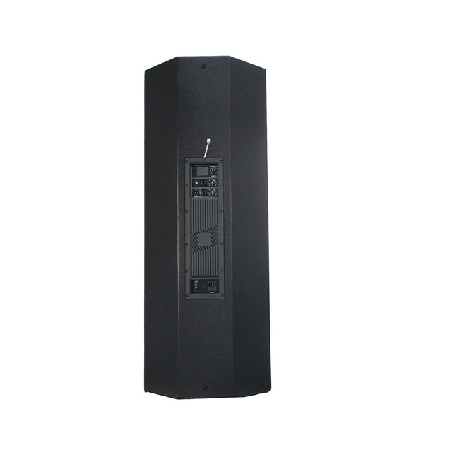 LEON AUDIO 15 Inch Plywood Active Wooden PA Speaker 1000W Max DSP Class-D Powered Loudspeaker Bluetooth TWS Wide Coverage