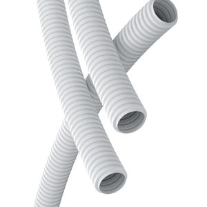 ท่อร้อยสายไฟฟ้า PVC สีขาว แบบยืดหยุ่น มาตรฐาน BS EN 61386 รูปทรงคลื่น ทนทานต่อการกัดกร่อน สำหรับโครงการ OEM - Product Image 6