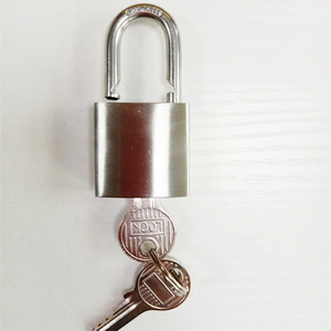 Cadenas à manille longue normale de qualité supérieure en acier inoxydable 38mm cadenas anti-coupure en acier inoxydable - Product Image 2