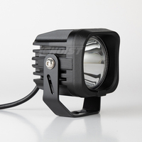 Phare de travail/feu antibrouillard LED super lumineux blanc et jaune de 2,9 pouces pour 4x4, moto, voiture, SUV, tout-terrain, VTT, UTV, BUS 9-32V