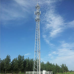 Üç Tüplü İletişim Kulesi 30 Metre Yükseklik Q235B/Q355B/Q420B Malzeme - Product Image 5