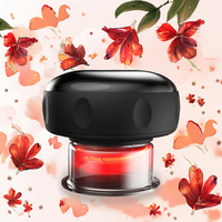 Appareil de massage intelligent à 6 vitesses avec thérapie par lumière rouge, ventouses et pression électrique pour le soin de la peau et l'utilisation corporelle