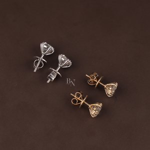 Luxury Lab Grown Diamond <b>Earrings</b> for Women Silver 10K Gold 14K Gold 18K Gold Everyday <b>Fine</b> Jewelry - Product Image 3
