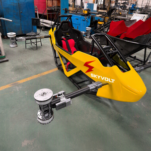 Aeronave eVTOL, coche volador eléctrico SKYVOLT, taxi aéreo tripulado ultraligero personal, vehículo aéreo de estructura abierta - Product Image 5
