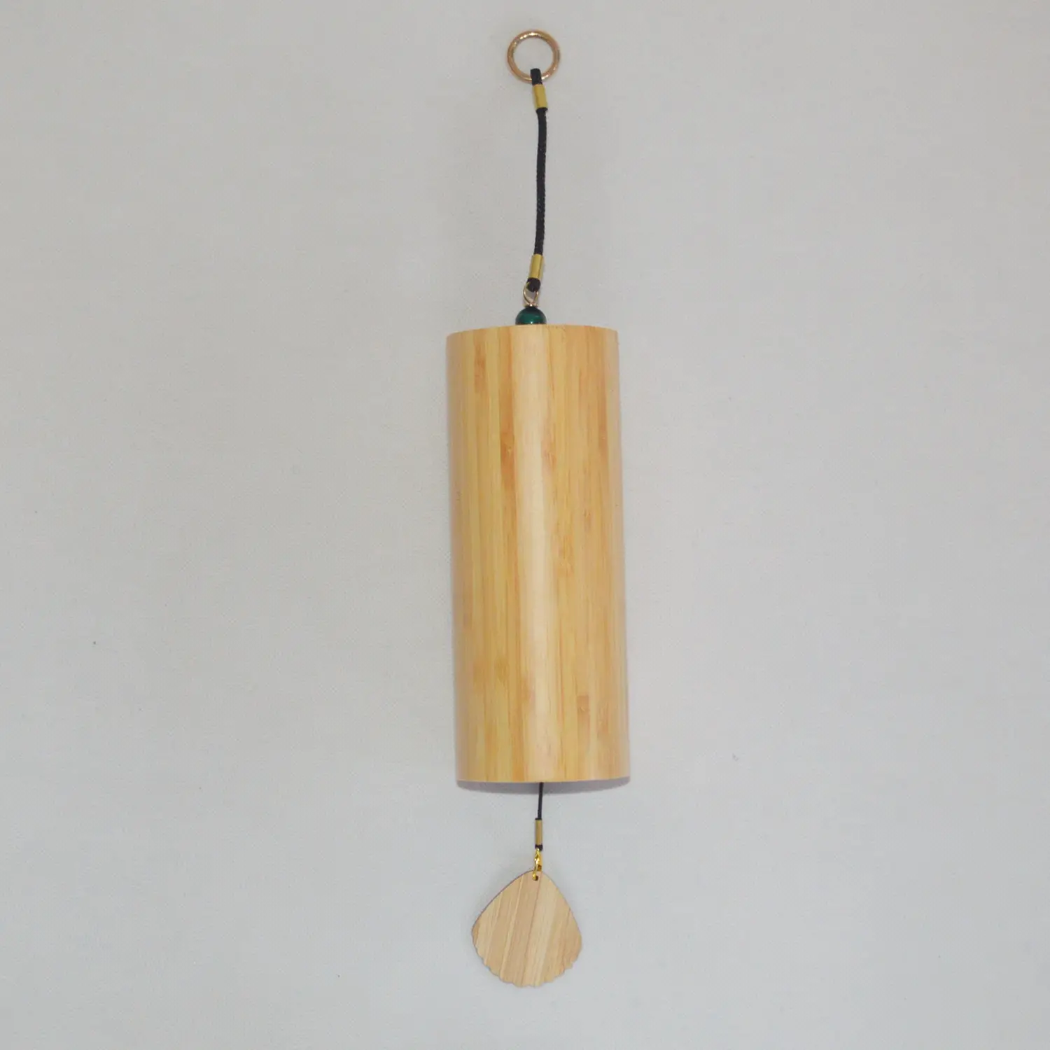 Cuerda de chacra Musical para Yoga, carillón de viento de bambú conmemorativo, campanas de viento de bambú para decoración del hogar, jardín y Patio