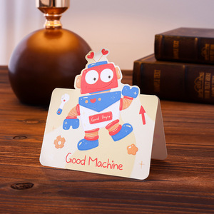 Biglietti d'<span class=keywords><strong>Auguri</strong></span> Ecologici con Animali Cartoon - Cartoline Disegnate a Mano per Compleanni, Lauree e Altre Occasioni Carte Regalo <span class=keywords><strong>di</strong></span> Tendenza - Product Image 6