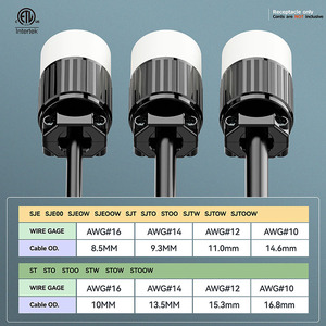 Prise de courant verrouillable NEMA L5-30R(L5-30C) 30A 125V homologuée ETL, prise femelle pour générateur, 2 pôles, 3 fils, prise industrielle verrouillable - Product Image 3