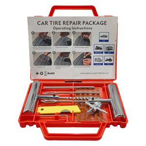 Kit Universal de Reparación de Neumáticos de Alta Resistencia, Paquete Económico para Reparar Pinchazos, Kit de Reparación de Neumáticos Sin Cámara para Autos, Camiones y Motocicletas - Product Image 2