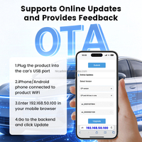 Adaptateur sans fil Carlinkit Ultra 3 Series pour CarPlay et Android Auto, mini-dongle USB CarPlay, boîtier AI pour Spotify et Waze