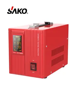 SAKO Electric China 220V 3% stablizing precision home automatic voltage stabilizer