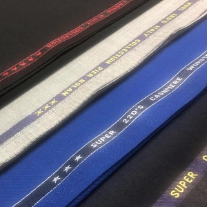 Tinh Khiết Len Worsted Tweed Twill Dễ Dàng Chăm Sóc 100% Merino Len Vải Cho Thời Trang Áo Phụ Nữ Len Suiting Vải - Product Image 2