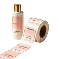 Étiquettes adhésives en papier personnalisées, brillantes, imperméables, résistantes à l'huile, autocollants à code-barres pour l'emballage de tubes de crème solaire, soins de la peau