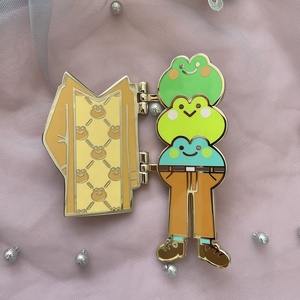 Trung Quốc splendidcraft các nhà sản xuất tùy chỉnh thiết kế màn hình in ấn bản lề cứng men pin tùy chỉnh men pins - Product Image 6