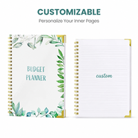 Carnet de notes en gros avec multiples techniques de personnalisation, protège-coins métalliques, directement de l'usine