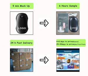 New 2-Pack Magnetic 4000Mah Warm Hands Electric Heater Portable Power Bank Rechargeable Hand Warmer - Product Image 4