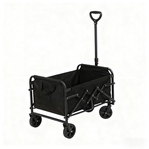 Nuevo Four Seasons Universal Diseño simple Carrito de camping 65L Remolque plegable plano ultraligero Carrito de camping al aire libre - Product Image 6