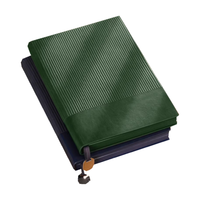 Livre d'affaires personnalisable à couverture rigide et reliure spirale A4/A5, impression de logo personnalisée, papier offset, pelliculage – Cadeau idéal pour les réunions