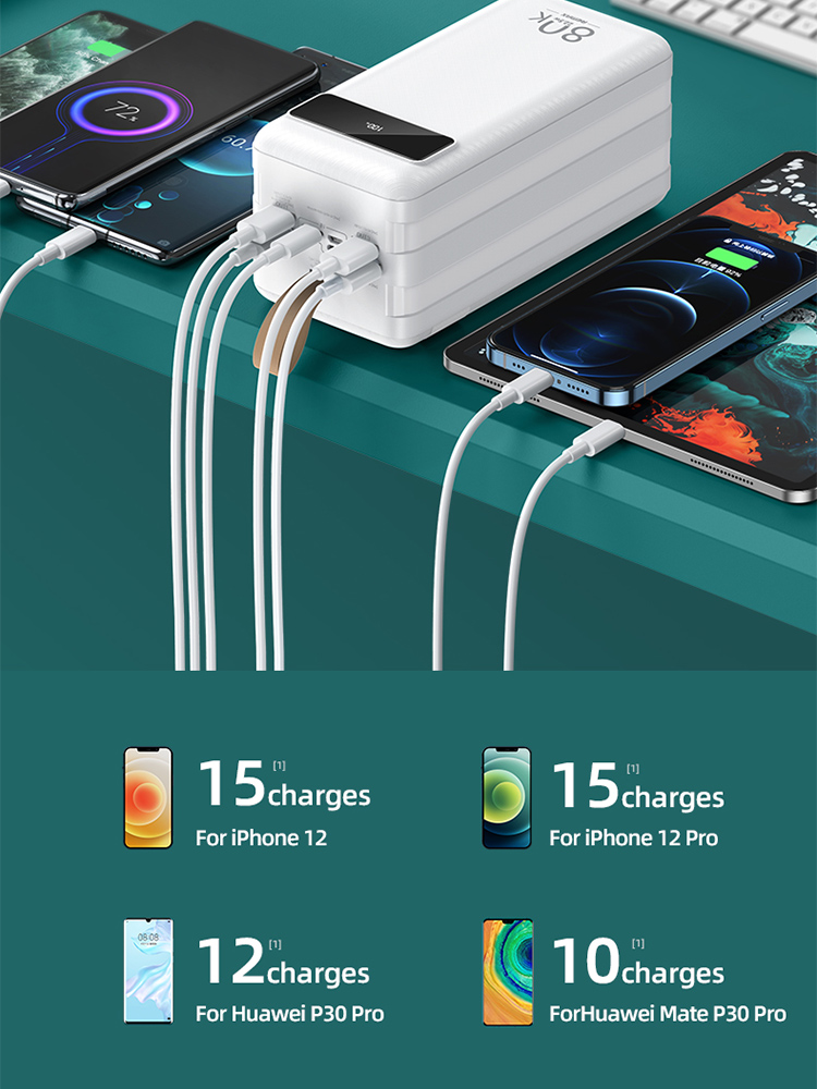 Gadgetoo Remax Rpp-266 Hunergy Series 22.5W Qc+Pd Fast Charging Powerbank(With Led)