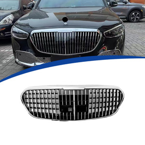 กระจังหน้าสไตล์ Maybach สำหรับ Mercedes-Benz S-Class W223  วัสดุ ABS สำหรับเปลี่ยนใส่กันชนหน้า รุ่นปี 2023-2024 ชุดอัพเกรด - Product Image 1