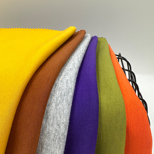 350Gsm poids lourd coton polaire tissu <span class=keywords><strong>pas</strong></span> <span class=keywords><strong>cher</strong></span> prix 60% polyester 35% coton 5% Spandex tissu extensible à capuche plaine 350 Gsm polaire - Product Image 5