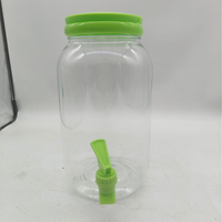 Récipient de stockage de cuisine moderne avec couvercle pot en plastique pour la conservation de la fraîcheur des biscuits bonbons confiture nourriture eau jus