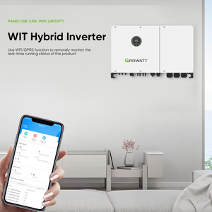 อินเวอร์เตอร์พลังงานแสงอาทิตย์แบบไฮบริด Growatt รุ่น WIT 50K-XHU สามเฟส DC/AC 50kW สำหรับบ้าน คลื่นไซน์บริสุทธิ์ ประสิทธิภาพ 98.1% รับประกัน 5 ปี รุ่น Deep WIT 50K XHU Gr - Product Image 3